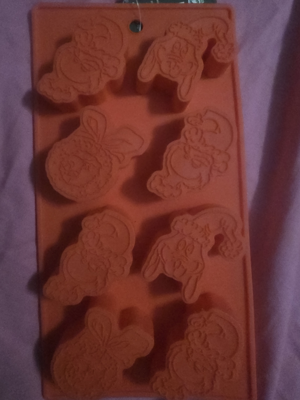 new the grinch who stole christmas silicone molds .. 8 holes silicone molds.